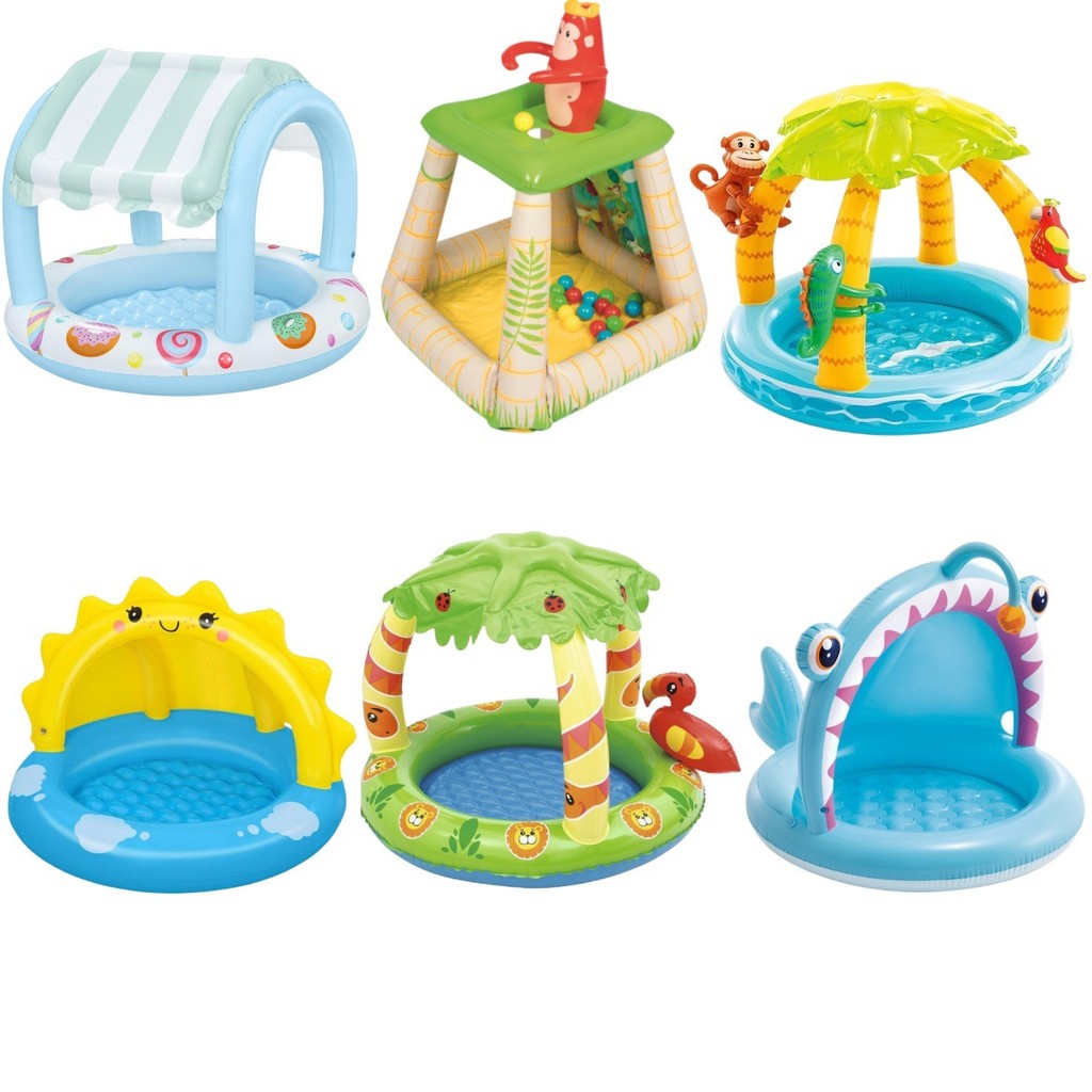 Toldo inflável sorvete piscina infantil piscina ao ar livre dobrável engrossado brinquedo lanterna piscina de bolinhas d