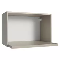 Armário Aéreo 60 cm Nicho para Microondas/Forno Elétrico Crema Nice Madesa XJ