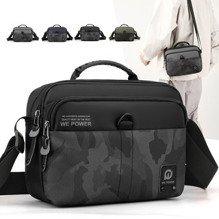 Novo estilo Street Wear bolsa masculina Horizontal ombro mensageiro saco de viagem Mini mochila masculina leve simples s