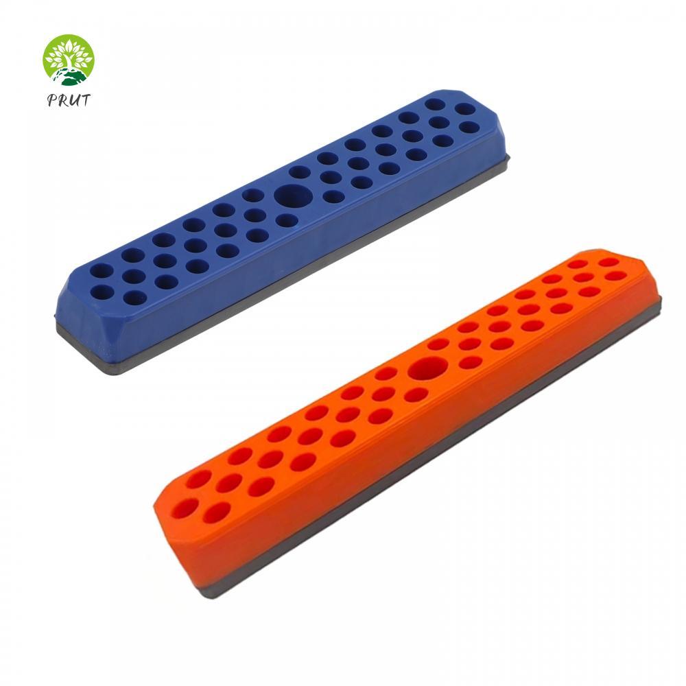 Organizador De Suporte De Broca Hexagonal , 2 Peças Para Chave De Fenda De 1/4 Polegadas , 43 Furos , Armazenamento De B
