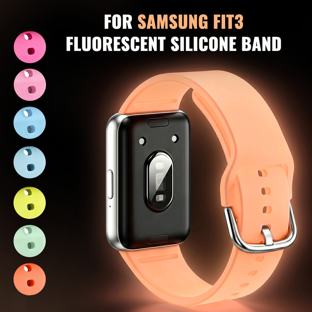 Pulseira luminosa compatível com pulseira de relógio inteligente Samsung Galaxy 