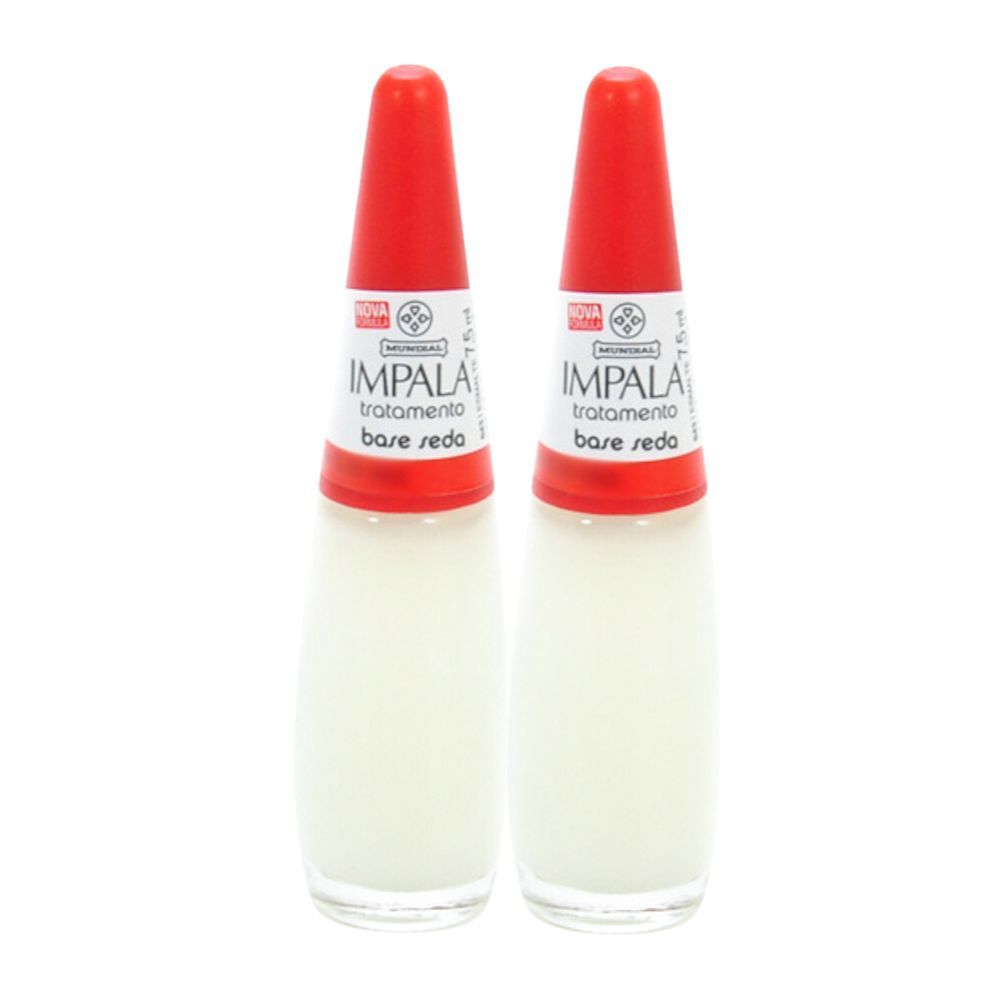 Kit 2 Base para Unha Impala Seda 7,5ml