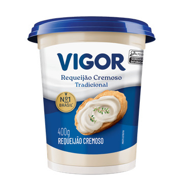 Requeijão Cremoso Tradicional Vigor Pote