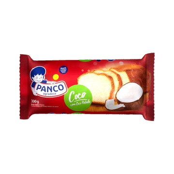 Panco Bolo de Coco com Coco Ralado Pacote 300g