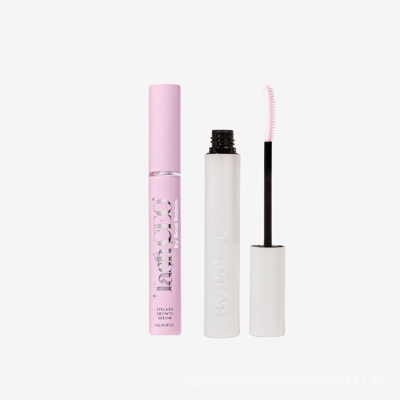 Kit Inicial para Crescimento de Cílios - Inclui um pacote duplo de sérum para crescimento de cílios em tubo com peptídeo