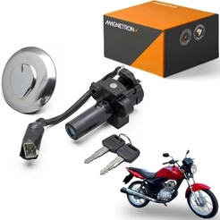 KIT CONJUNTO IGNIÇÃO TRAVAS MAGNETRON HONDA CG FAN 150 ESI CG150 2010 2010