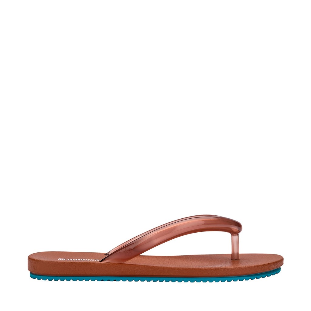 Melissa Flip Flop Airflow Marrom Azul 37942