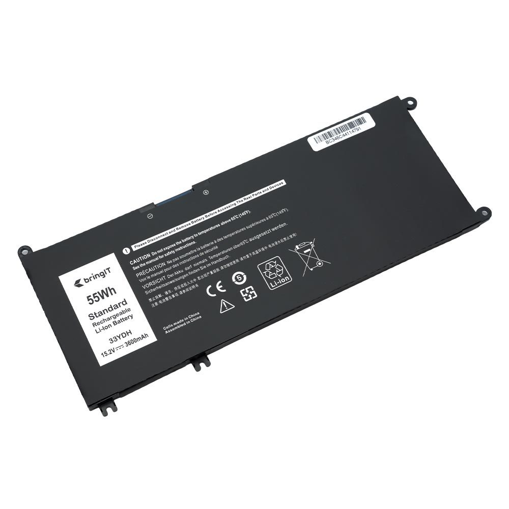 Bateria Para Dell G3 3579 3779 G5 5587 G7 7586 7588 33ydh Preto
