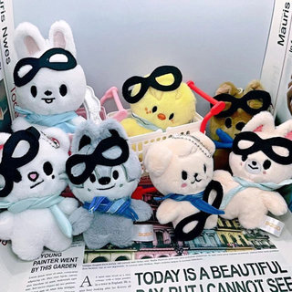 Brinquedo de pelúcia de ídolo Kpop, boneco piloto Stray Kids FM com chaveiro SKZ Felix I.N Bangchan RBKY NE5P