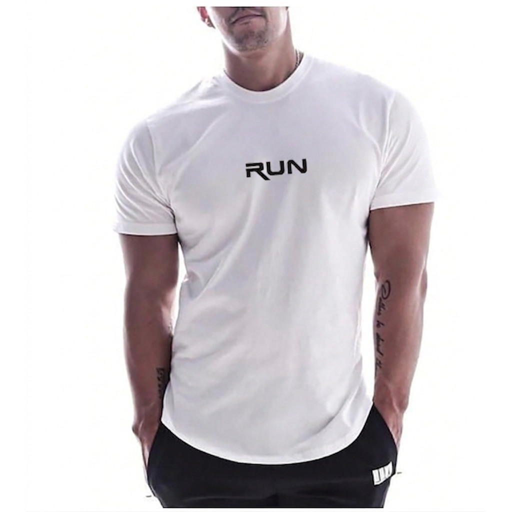 Camiseta Dry Fit Esportiva Masculina Estilo Academia Esportes Corrida Casual Fitness Esportiva