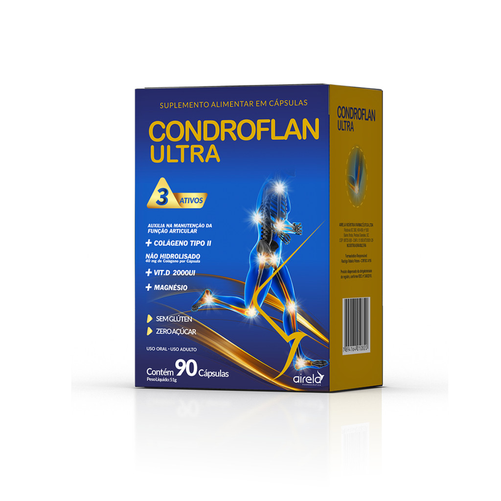 Suplemento Condroflan Ultra 90 Cápsulas - Airela