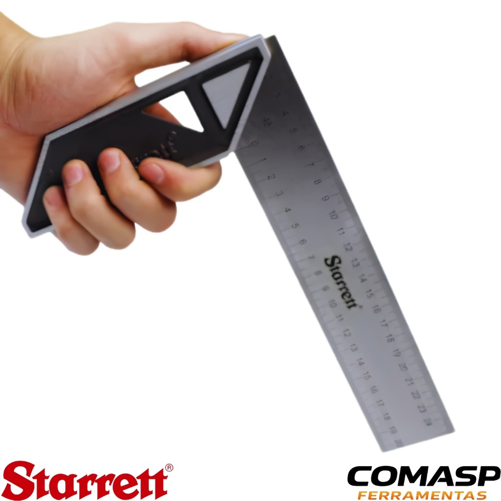 Esquadro para Carpinteiro Starrett 350mm - K53M-350-S · foto 2