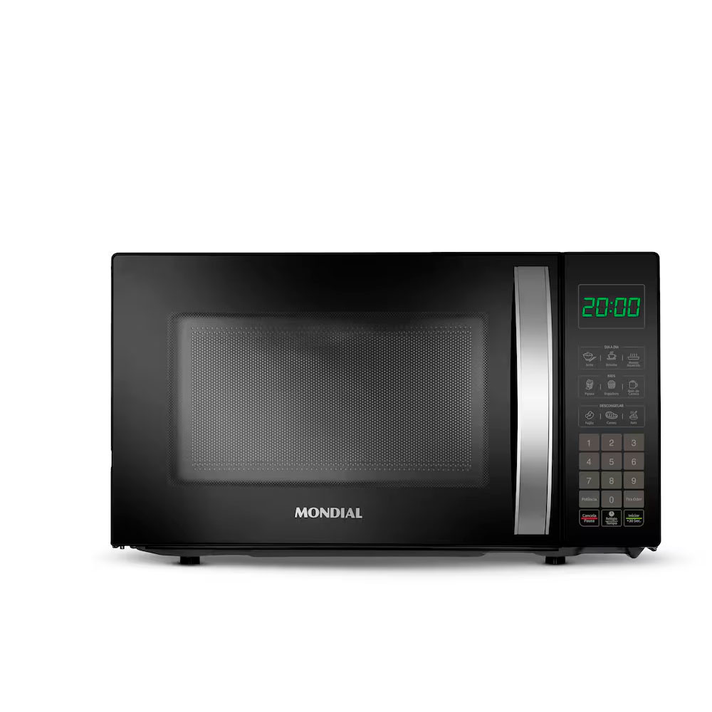 Micro-ondas 21 Litros 1200W Função Tira Odor e Manter Aquecido Mondial