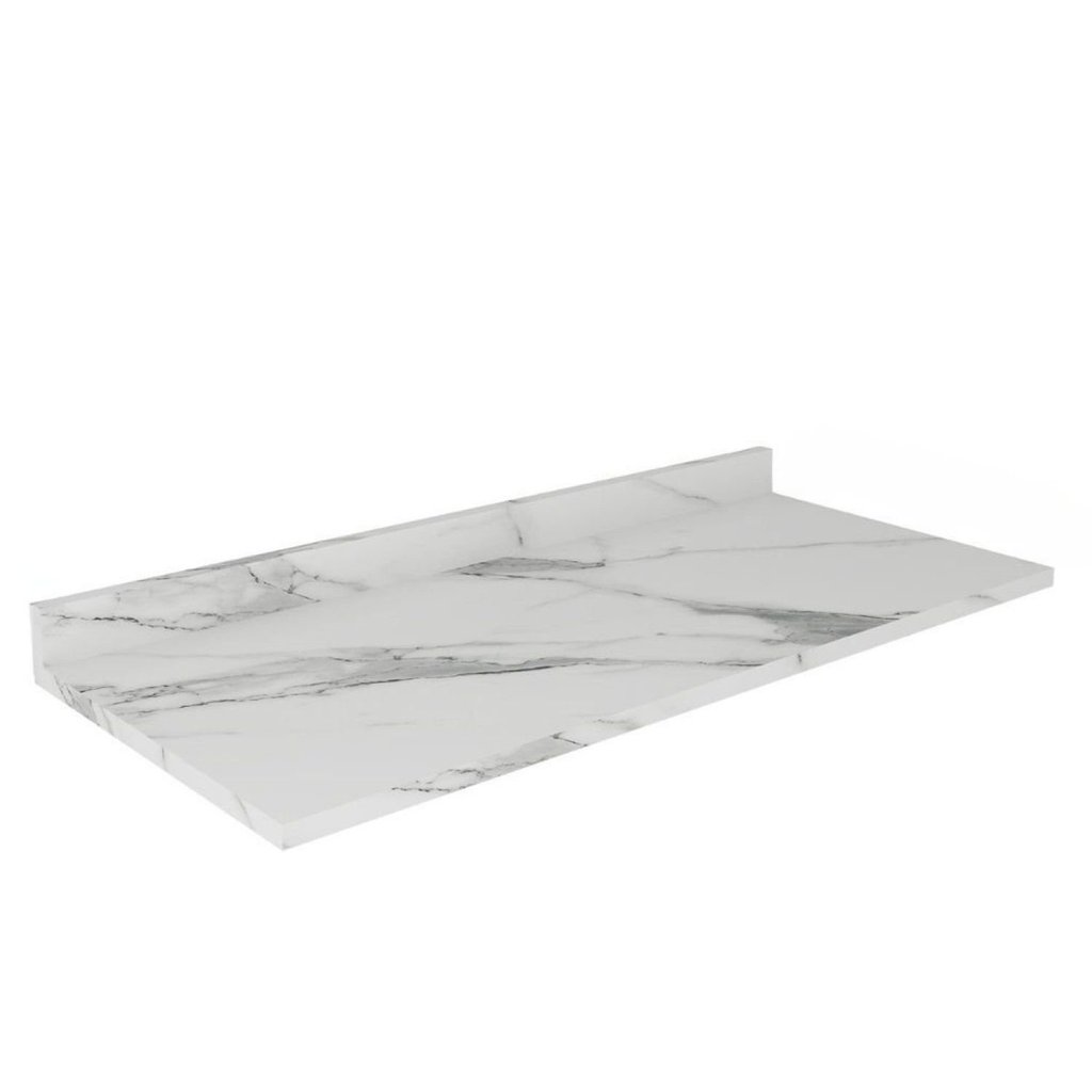 Tampo para Balcão 240cm Berlim Branco/Thasos
