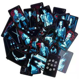 2026 Novo Estilo Sobrenatural Evil Power Tacaro Card Spirit 78 Cartões da Série Witt, Cartões de Inglês Puro 10.5 * 6.12