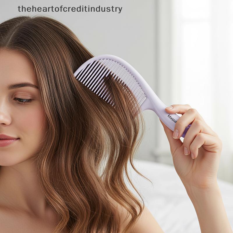 Rolo Bola Couro Cabeludo Massagem Hairb Anti-Estático Desembaraçar Escova De Cabelo Para Mulheres Homens Casa Salão Alic