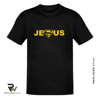 Camiseta Super Jesus Unissex Moda Evangélica Cristã Camisa 100% Algodão
