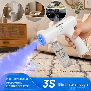 Kit de Spray Eliminador de Odor BlueLight, Spray Desodorizante Multiuso para Odor de Urina, Fórmula Bio-Enzimática, Segu