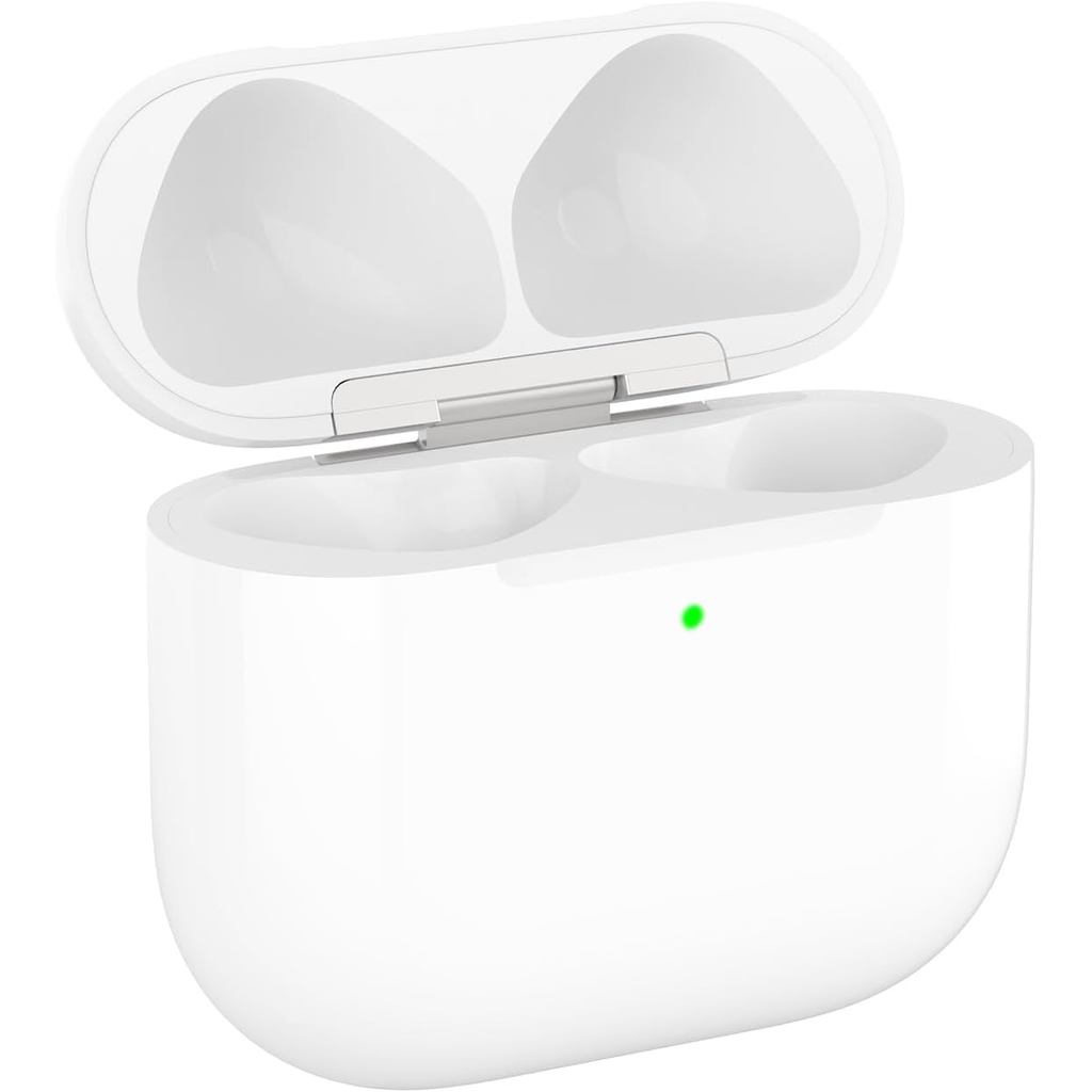 Capa de Carregamento Sem Fio Compatível com AirPods 4ª Geração, Porta USB-C, Sem