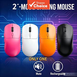 ITLY M348 Mouse Sem Fio 2.4G Bluetooth Modo Duplo Clique Silencioso Leve Ergonômico Ajustável DPI Recarregável De Escrit