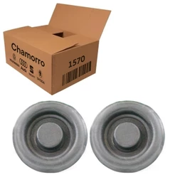 Par Tampão 30mm Assoalho Vw Original Gol Saveiro Voyage G5 G6 N10226501
