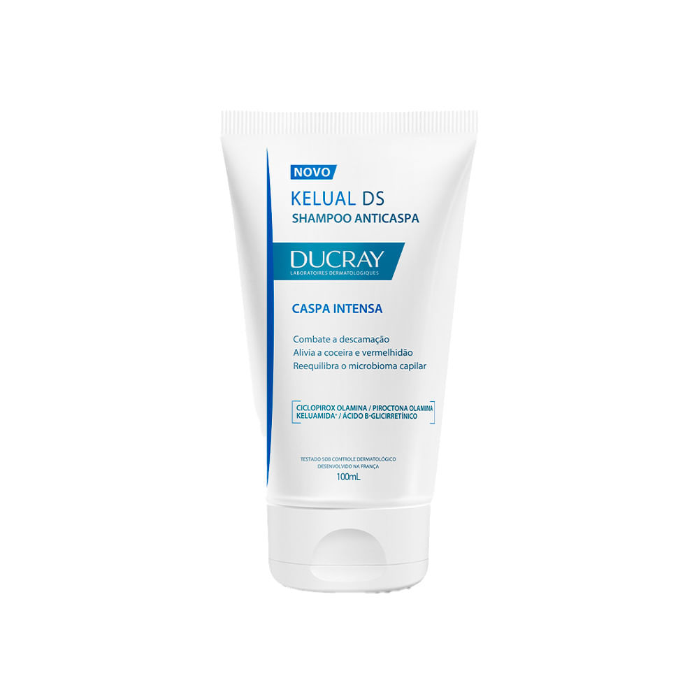 Kelual DS Ducray Shampoo Anticaspa Caspa Intensiva 100ml