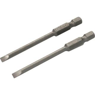 Jogo Bits Ponteiras Fenda Encaixe Sextavado 1/4 4mmx75mm Vonder
