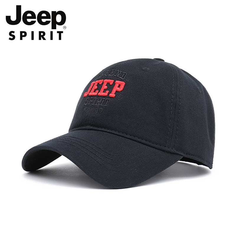 Jeep SPIRIT Jeep Moda Masculina Mulheres Boné de Beisebol de Algodão Puro Esportes ao Ar Livre Lazer Outono Inverno Viag