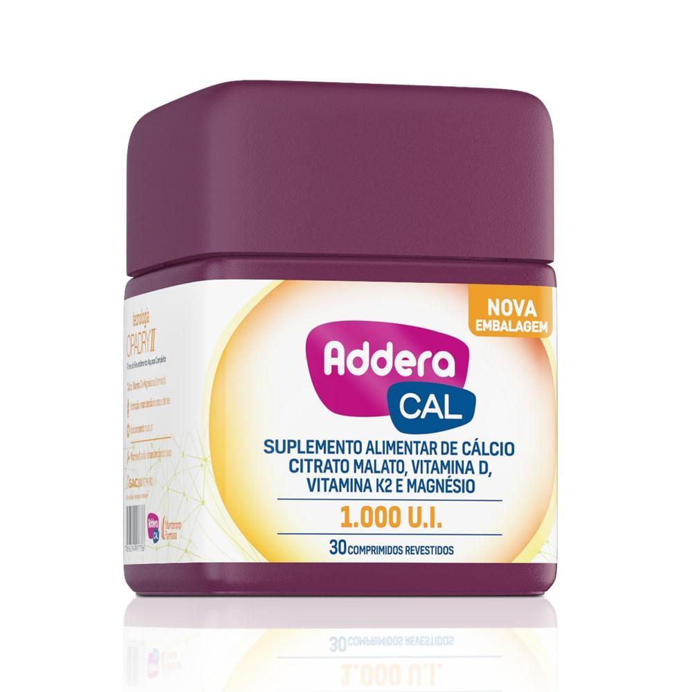 Vitamina D Addera Cal 1000UI - 30 Comprimidos
