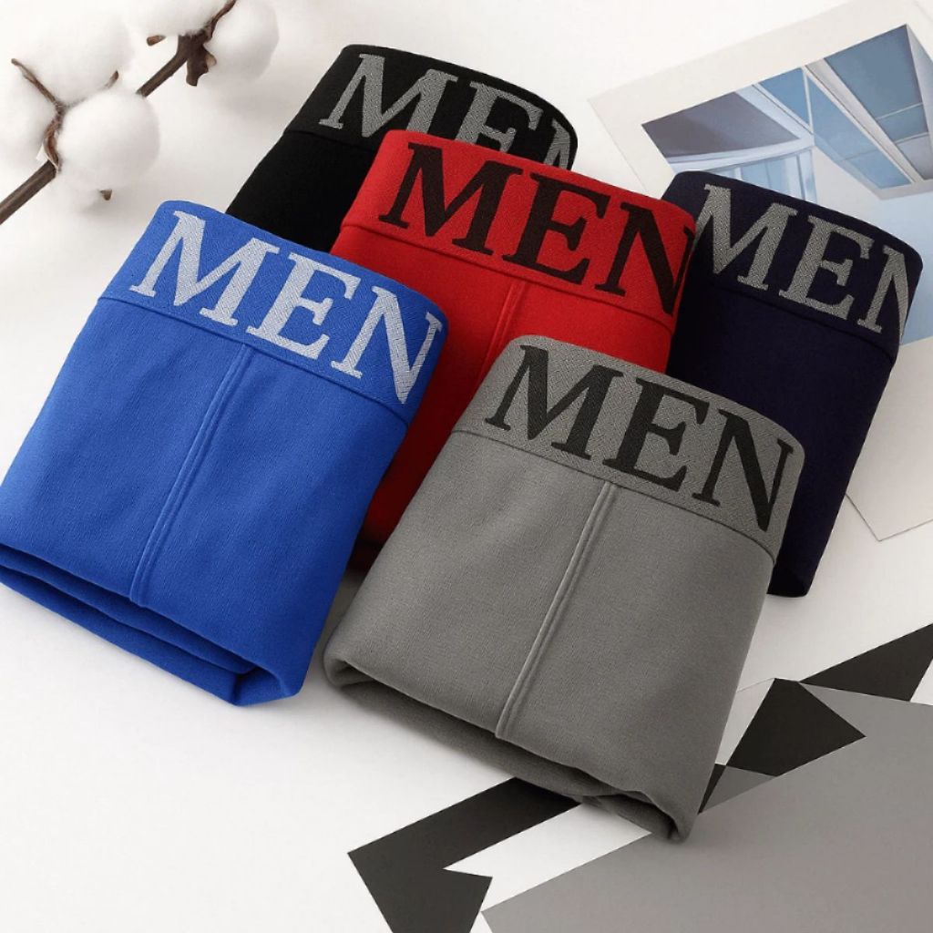 Kit 10 ou 4 Cuecas Boxers Masculina de Microfibra Cueca Lisa de Microfibra Confortável
