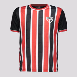 Camiseta São Paulo Classmate Infantil Listrada Oficial +NF