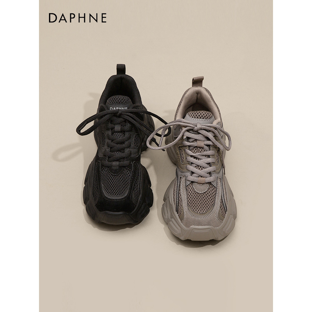 Daphne preto papai sapatos femininos verão respirável sapatos femininos 2026 novo estilo sapatos femininos de sola gross