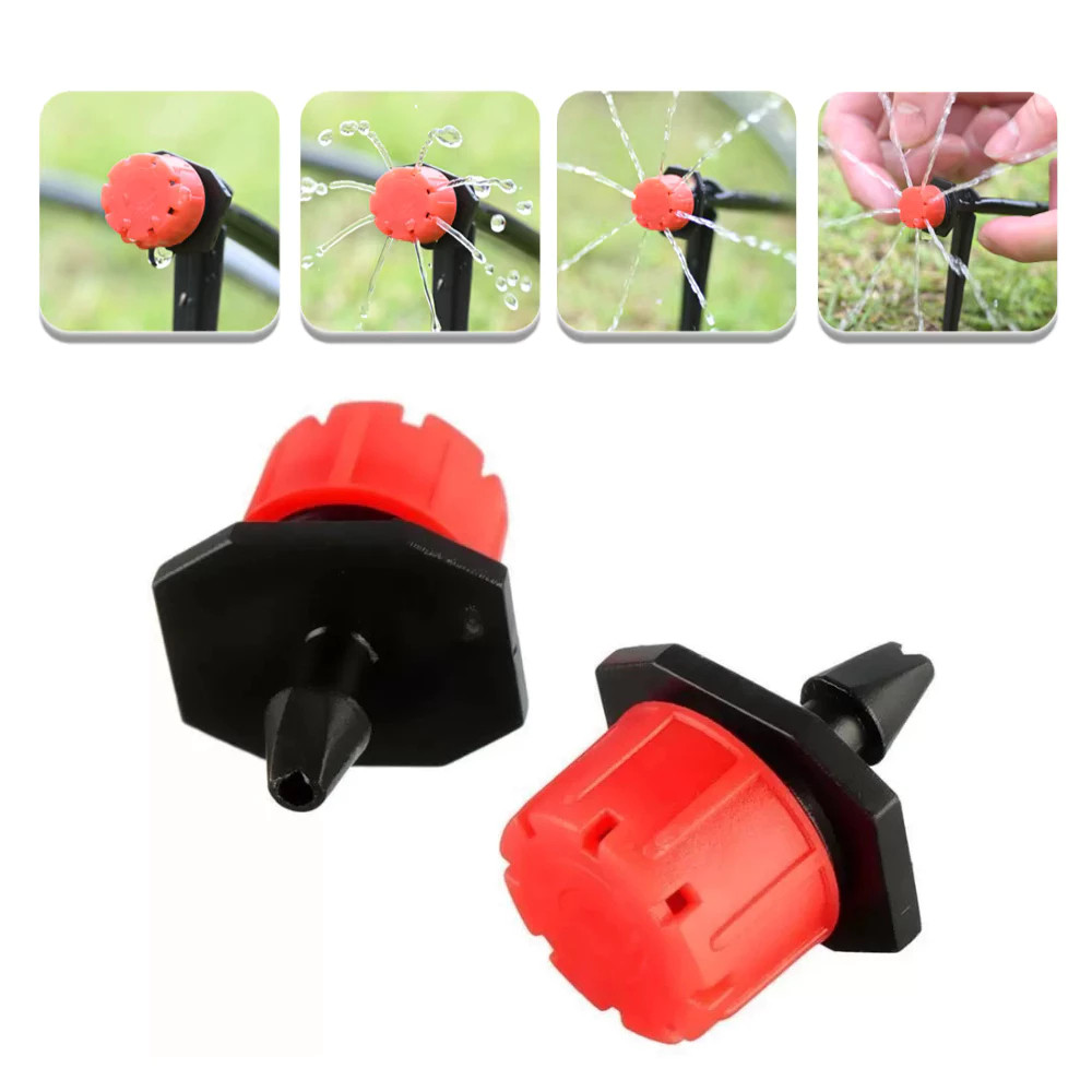 Micro Bico Gotejador Ajustável Irrigador De Jardim 50/100 Unidades