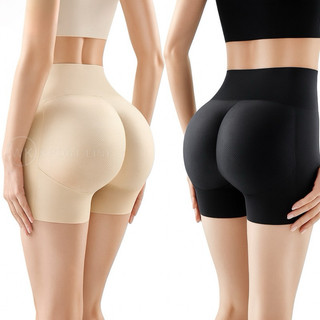 Calcinha Curta Com Estofamento De Espuma bundex Levanta Aumenta Bumbum Short P/M OU G/GG