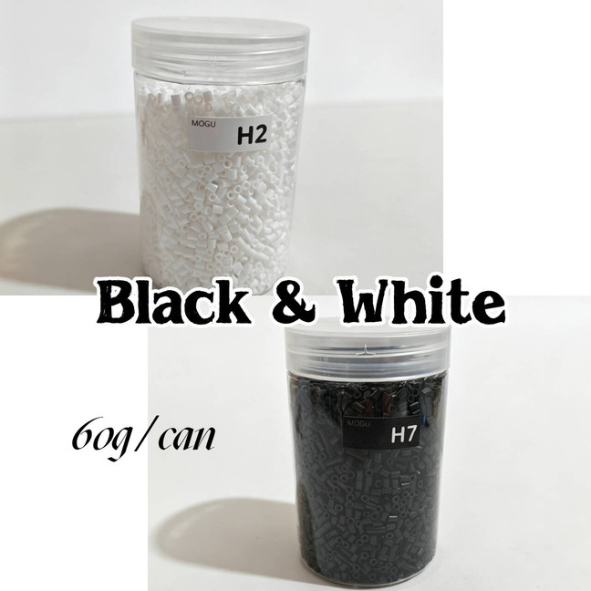 yantjouet 2.6mm Hama Beads 6000 Unidades/Embalagem Brinquedo DIY Pixel Art Quebra-Cabeça Presente Contas Fusíveis Pretas