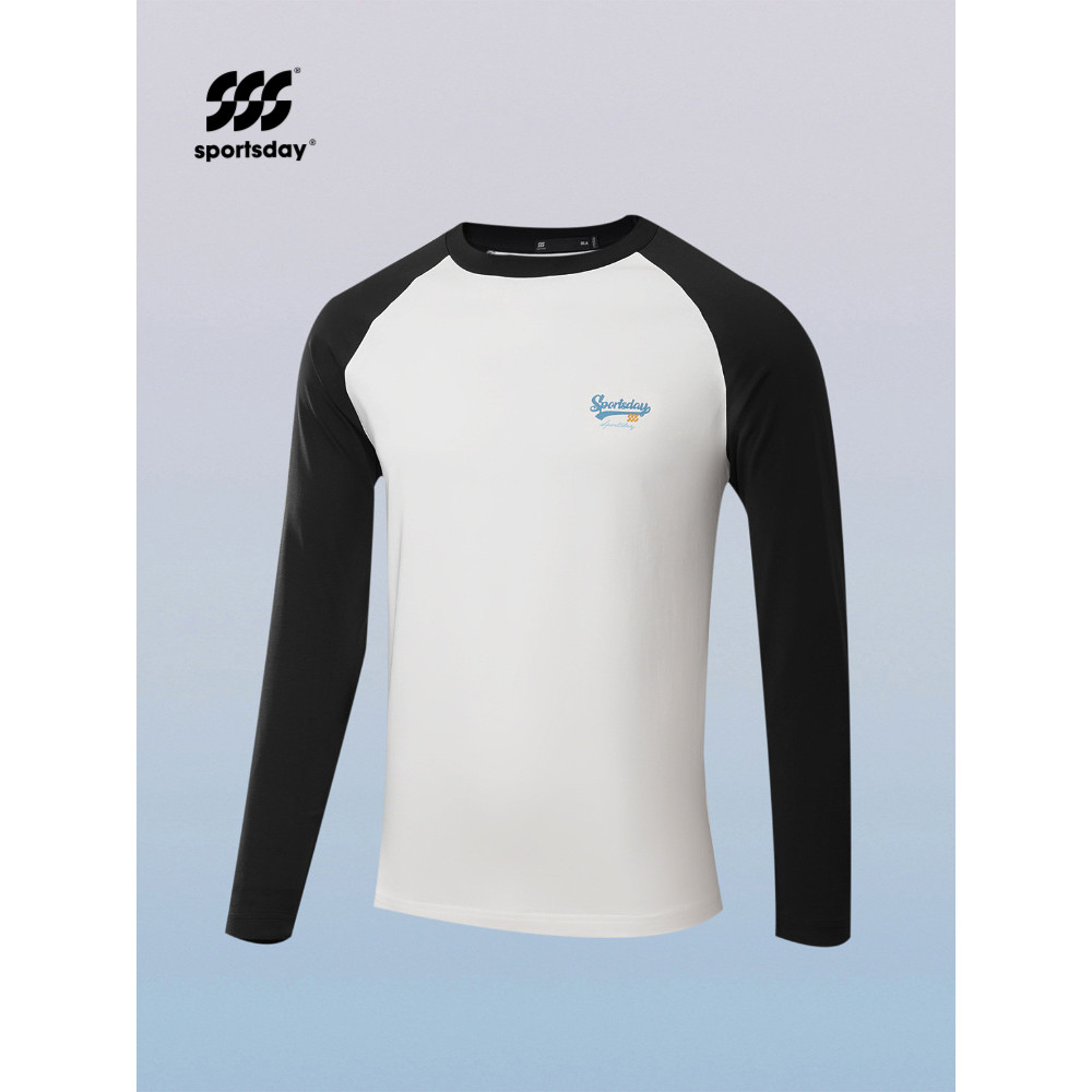 City Sports sportsday Camiseta de manga comprida 2026 Primavera Verão Novo estilo estampado Top masculino