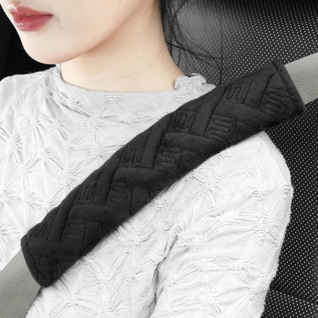 JUSTTOP Capa Universal Para Cinto De Segurança De Carro Com 2 Pacotes Uma Direção Mais Confortável , Alça De Ombro De Al