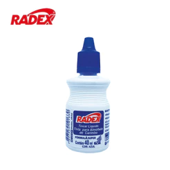 Tinta Para Almofada de Carimbo 40ml - RADEX Cor:Azul