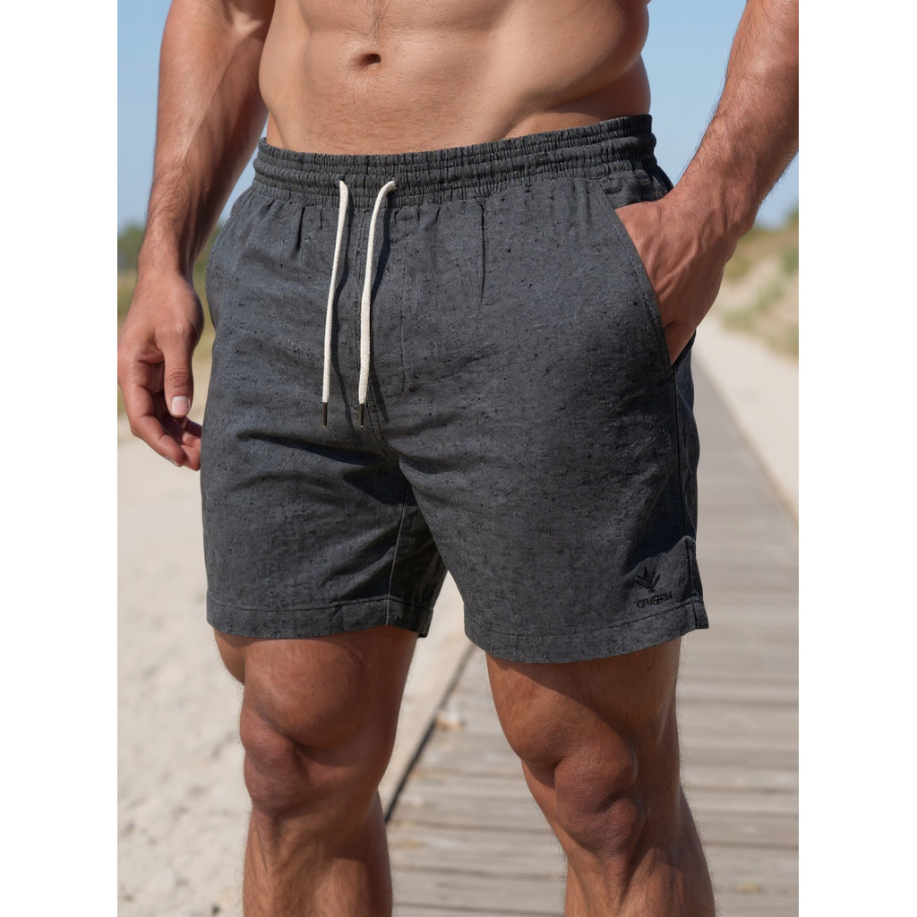 Kit 3 Bermudas Masculinas Linho Elastano Praiana Confortável Verão — VIRIANDUBA MIX