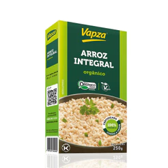 Arroz Integral Orgânico 250G Vapza