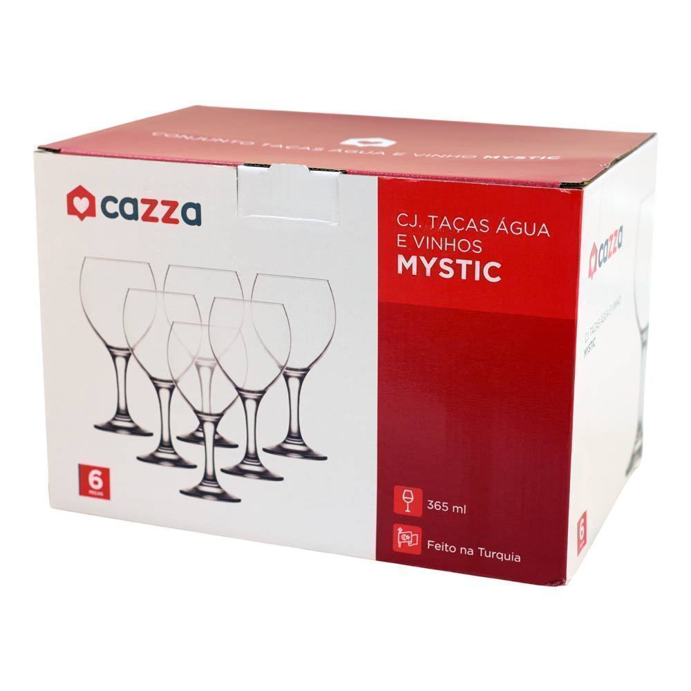Conjunto 6 Taças 365Ml Mystic Cazza — imagem 2 de 2