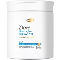 Máscara Capilar Dove 2 em 1 Hidratação Hialuron-Vit 500g