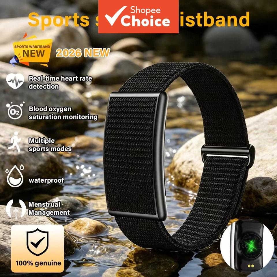 Novo Smartwatch sem Tela para Homens e Mulheres - Esportivo, Fitness ao Ar Livre, Monitor de Frequência Cardíaca, à