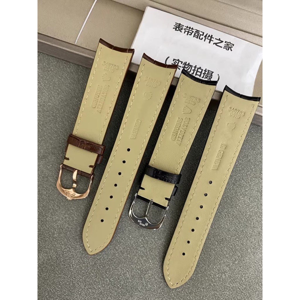 Adequado para Rolex celini pulseira de couro genuíno 50509 50505 50519 fivela de pino 20mm macho