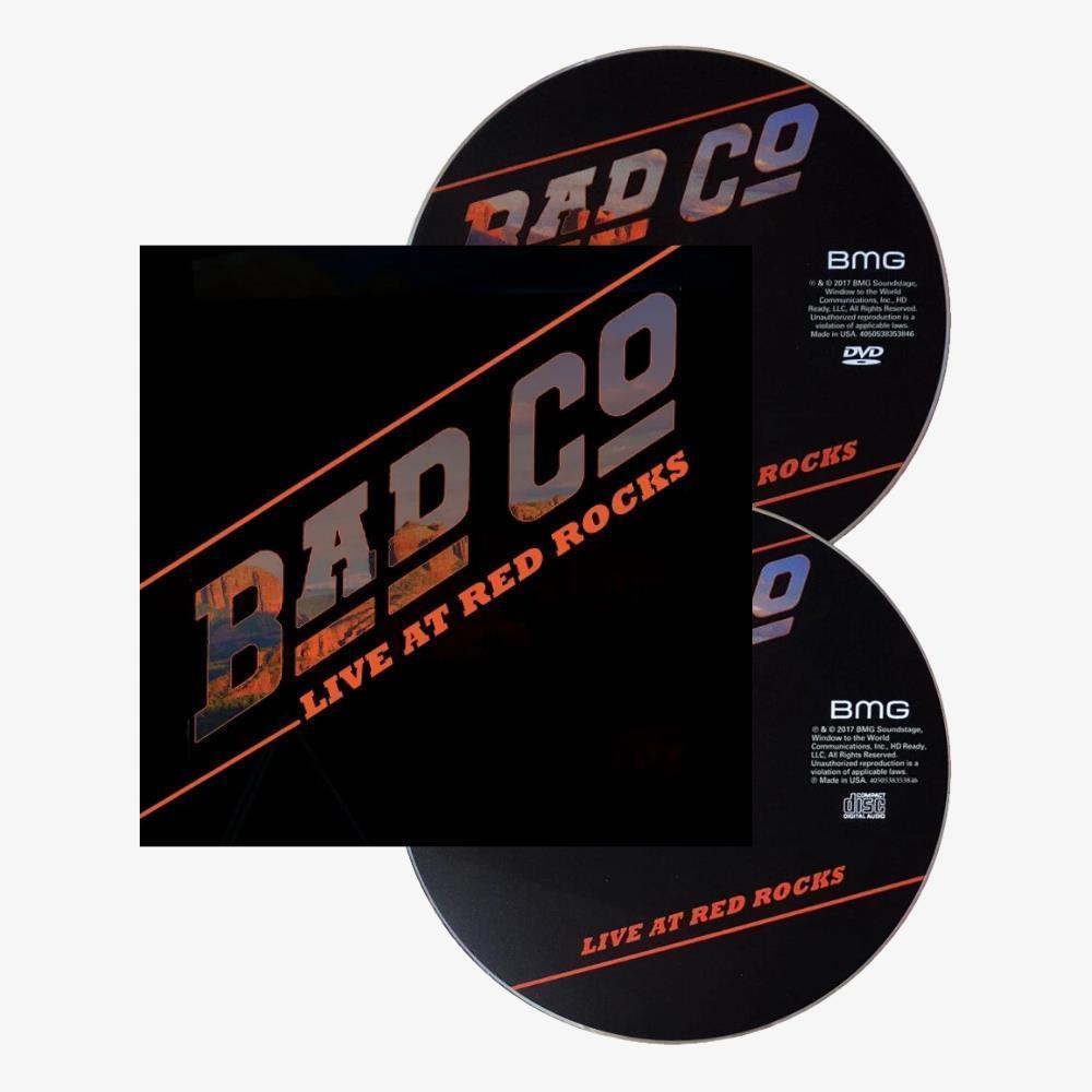 CD Bad Company - Live at Red Rocks (CD+DVD) - Importado