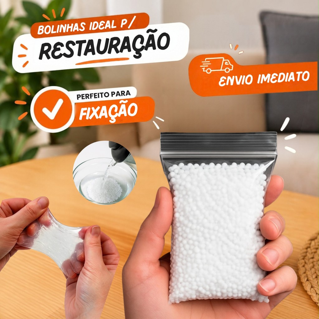 Bolinhas Moldáveis para Fixação e Preenchimento de Espaços | Reparos Gerais