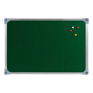 120x90 Quadro De Aviso Feltro Moldura Alumínio Free Stalo Mural De Recados
