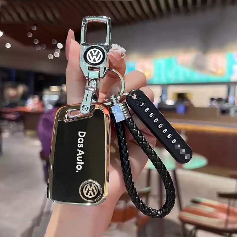 Adequado para 24 25 Volkswagen Lavida casos chave céu estrelado 500 milhões versões nova versão elegante chaveiro de con