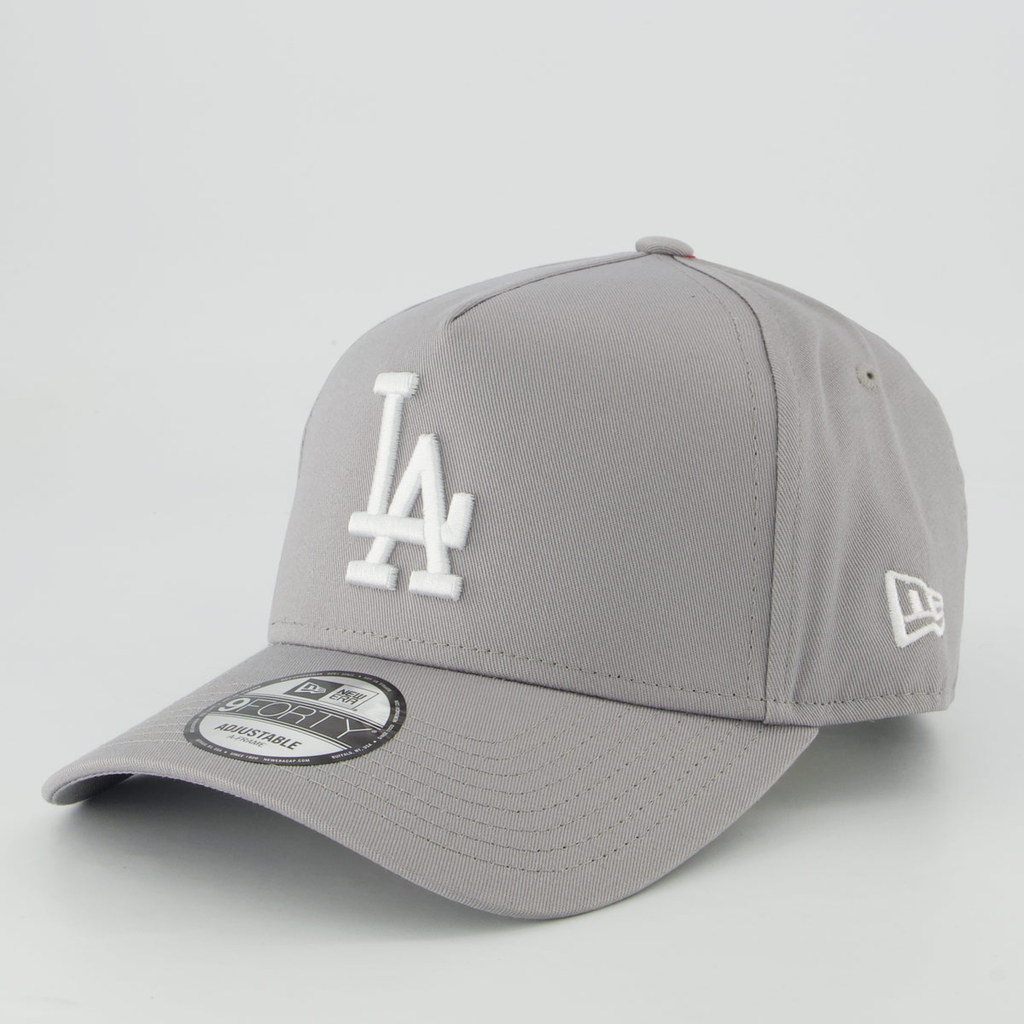 Boné New Era Los Angeles Dodgers 940 MLB Cinza