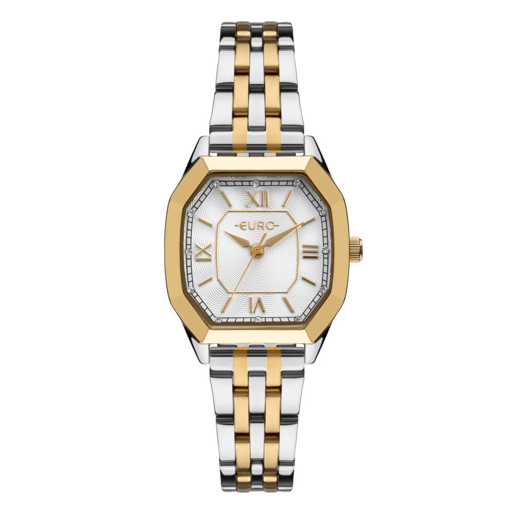 Relógio Euro Feminino Mini Bicolor - EU2035ZDT/4K